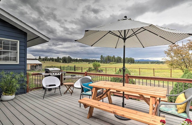 Montana Cottage: Easy Drive to Glacier Nat’l Park!