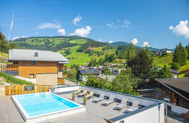 Chalet con vistas a la montaña en Wagrain