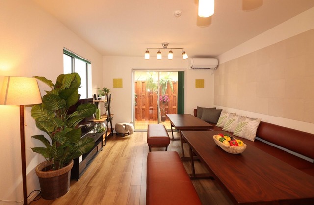 Near KouriIsland Free Parking Wooden balcony / Nago Okinawa