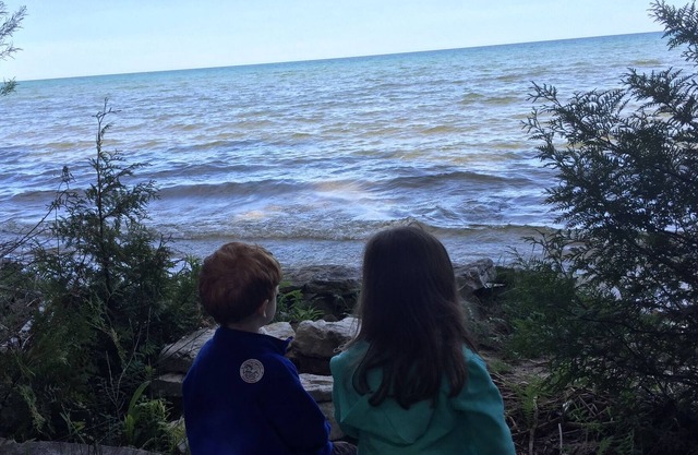 Neat Cottage Getaway en el lago Michigan Rugged Shore = relajar-romántico-restaurar-ah
