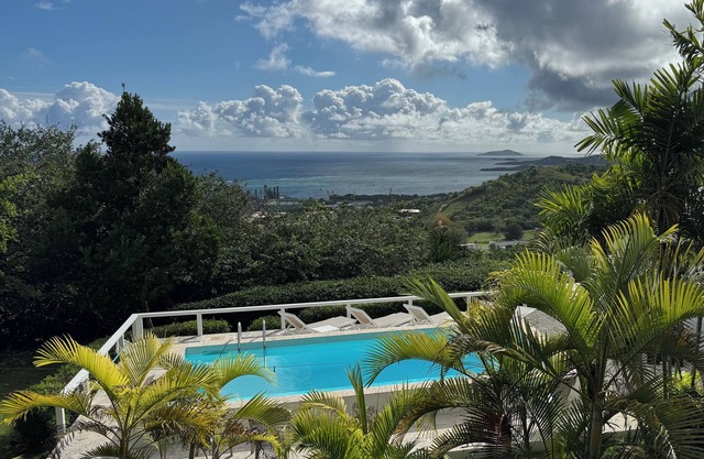 20% OFF NEW LISTING Stunning 4BRM Villa w Pool & Buck Island view near Town
