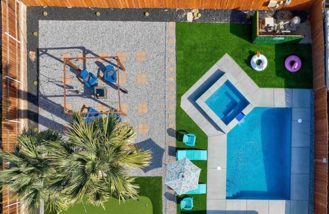New!Palm Springs Windmill Villa-Pool/Spa/Golf/View