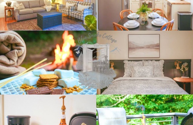 NEW Relaxing One Level Cottage Near Dollywood With Fire Pit And Coffee Bar