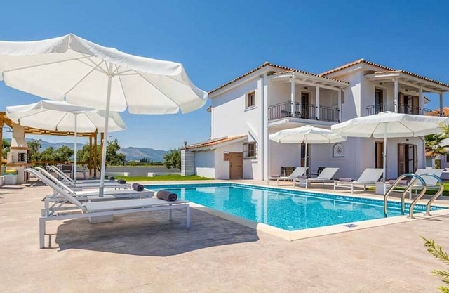 New Stylish Villa in a Quiet Location - Extensive Gardens, Private Pool and close to Sandy Beaches!