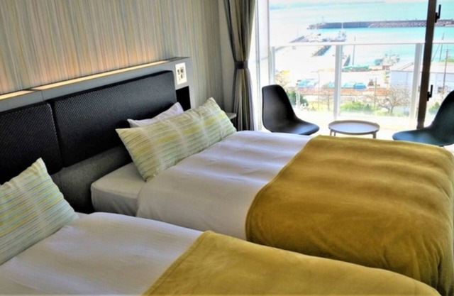 NonsmokingOcean View Twin B Breakfast included / Nago Okinawa