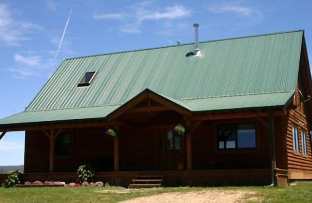 Montaña casera moderna El 15 acres en el suroeste de Colorado