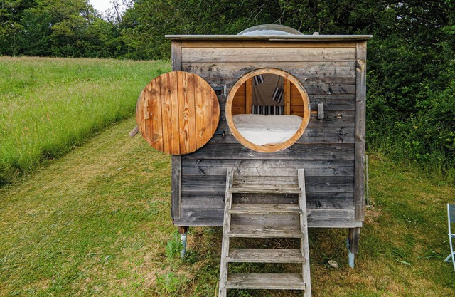 Nula 'Cabane Aux Étoiles' con terraza compartida y jardín privado