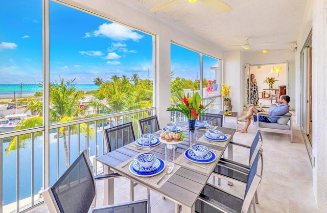 Ocean View Two Duplex Penthouses / Retreat amenities: tennis court, heated Pool | Vista Key