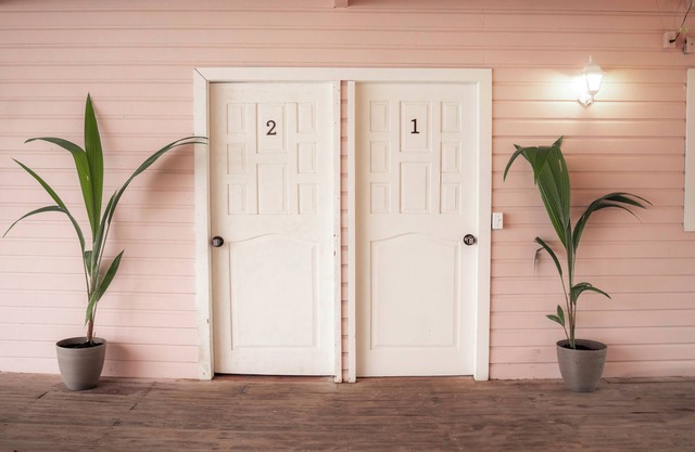 Oceanfront Caribbean Holiday Home Private Entrance