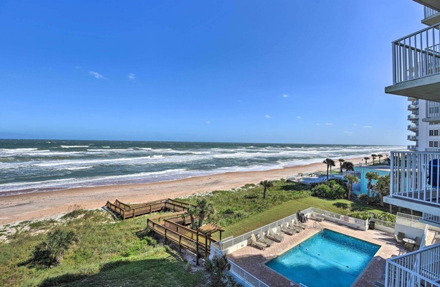 ¡NUEVO! ¡Pasos de retiro frente al mar de Ormond Beach!