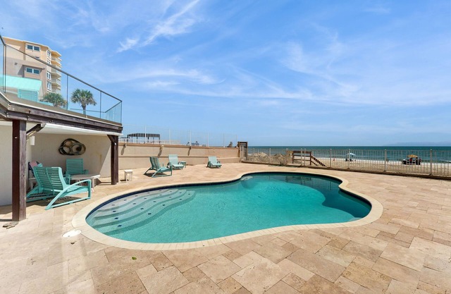 Oceanfront sanctuary w/ a private pool, free WiFi, central A/C, & washer/dryers