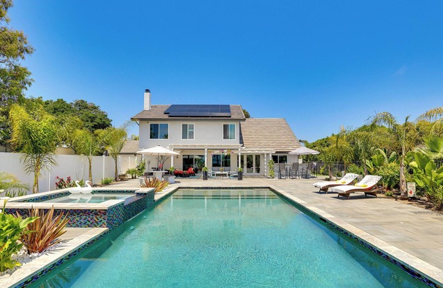 Oceanside Retreat w/ Heated Pool ~ 6 Mi to Beach!