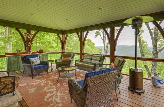On 22 Acres: Cullowhee Craftsman Home w/ Mtn Views