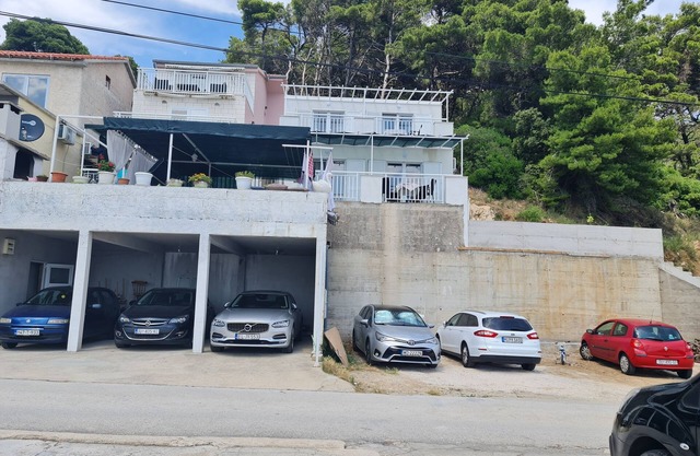 Apartamento de una habitación con balcón y vista al mar Bahía Saplunara, Mljet (A-12849-b)