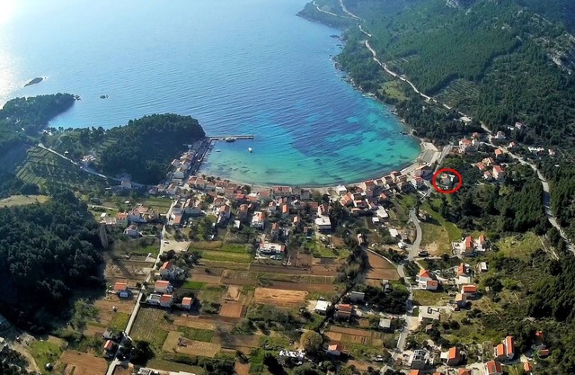 Apartamento de una habitación en la playa Zuljana, Peljesac (A-19080-a)