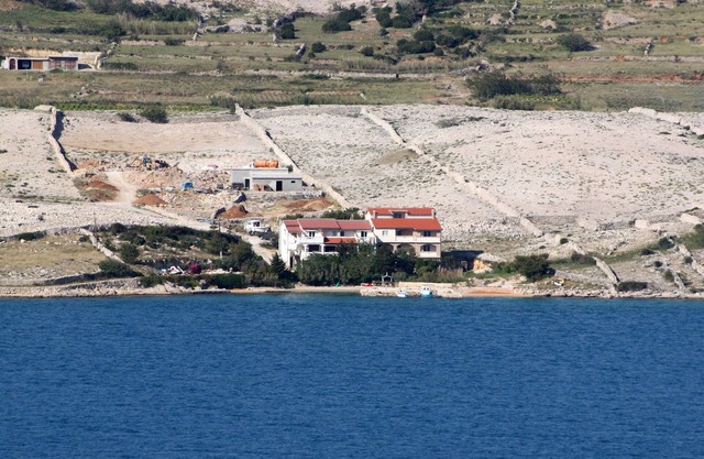 Apartamento de una habitación en la playa Kustici, Pag (A-6376-i)