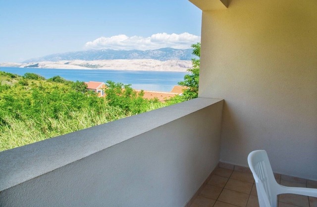 Apartamento de una habitación con terraza y vista al mar Bosana, Pag (A-22692-d)