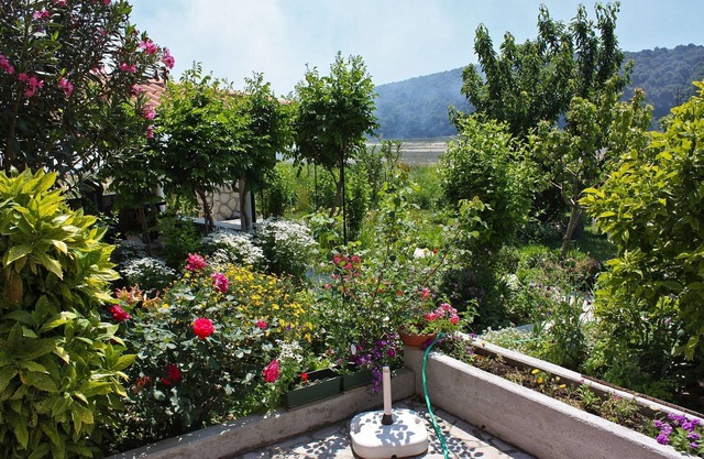 Apartamento de una habitación con terraza y vista al mar Kampor, Rab (A-4972-a)