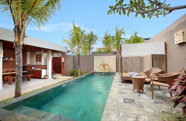Suite de un dormitorio Villa con piscina privada a solo 5 minutos en coche de la playa