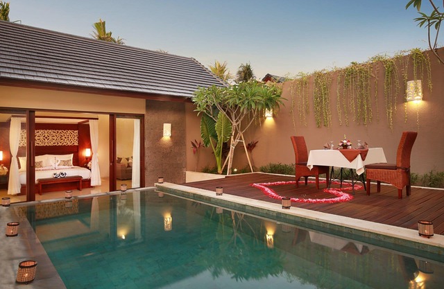Villa de una habitación con piscina privada a solo 5 minutos en coche de la playa