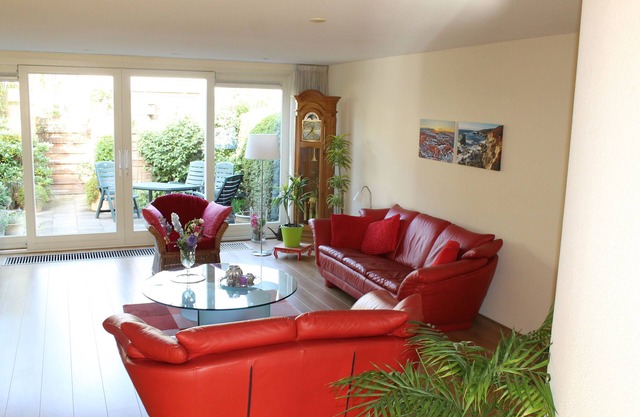 Nuestra acogedora casa de vacaciones (120m²) se encuentra a las afueras de Ámsterdam.