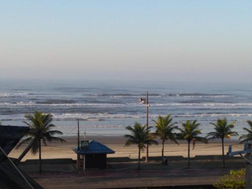 Pé na areia