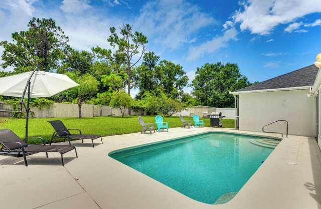 Palm Coast Comfort: Family Home w/ Lanai, Big Yard