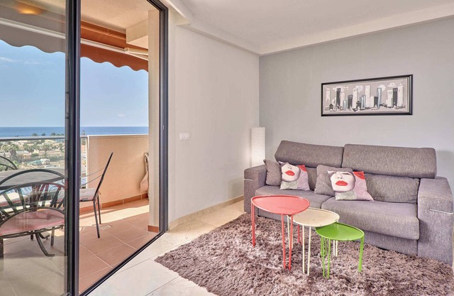 PALM MAR 4H 1 DORMITORIO CON INCREÍBLE VISTA AL MAR EN PALM M