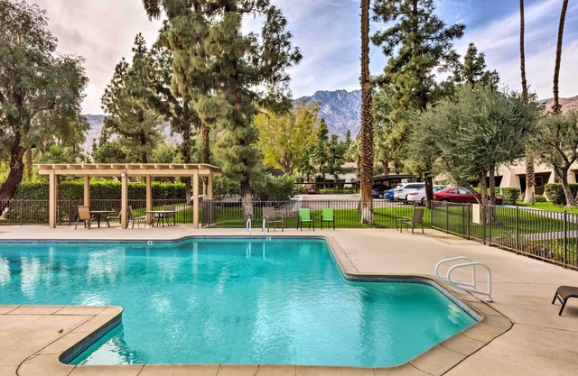Resort Apt en el corazón de Palm Springs con piscinas + tenis
