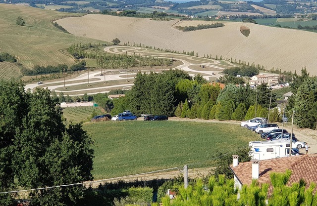 Alojamiento panorámico en la ladera