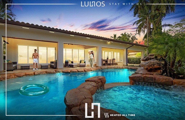 Paradise Near Beach-Downtown w/ Heated pool/Mini Golf & BBQ