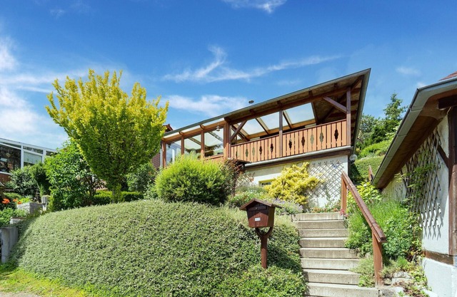 Ferienwohnung en Güntersberge con Panoramablick