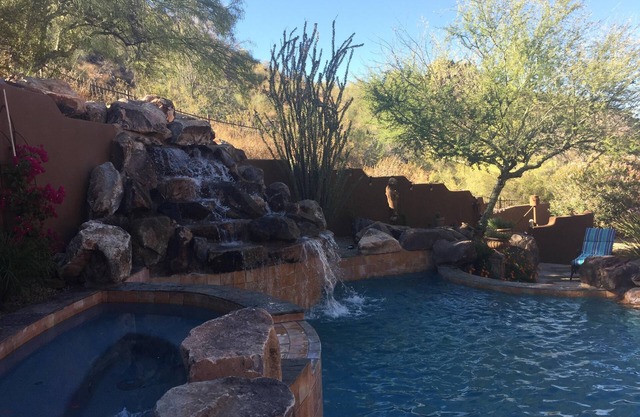 Oasis de Arizona tranquilo y privado con patio trasero de la montaña Mcdowell