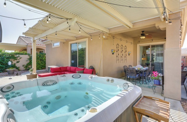 Pet-Friendly Indio Home w/ Hot Tub: 55+ Community