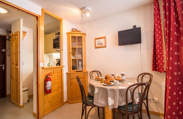Apartamento para 4 personas ski in ski out en Vallandry (Les Arcs, Paradiski)