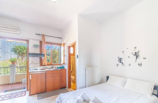 Estudio Rigga Maria con jardín y Wi-Fi que admite mascotas