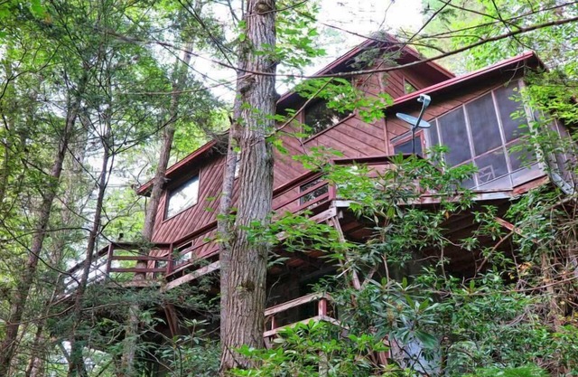 Pigeon River Hideaway en el pequeño río de la paloma, Montañas Humeantes