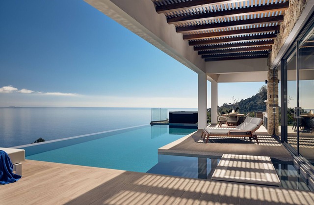 Villa Plumaje (230 m2, vista al mar, piscina infinita)