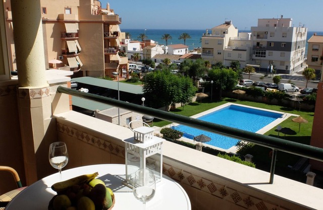 Apartamento Plumeria. 1 Habitación con vistas al mar.