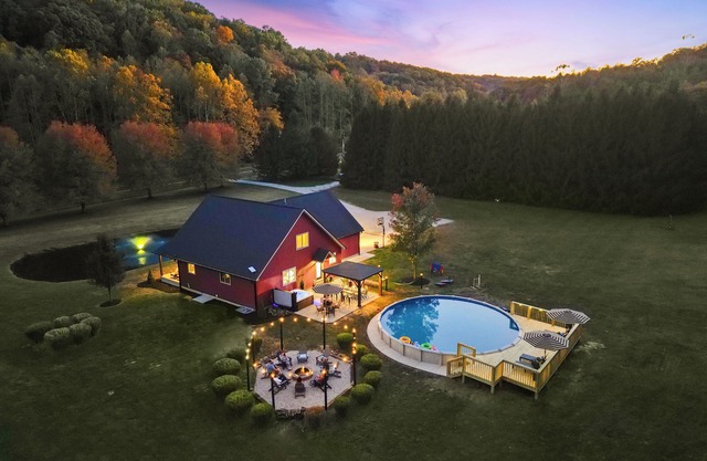 StockedPond-HeatedPool-Game&ThemeRooms-Theater