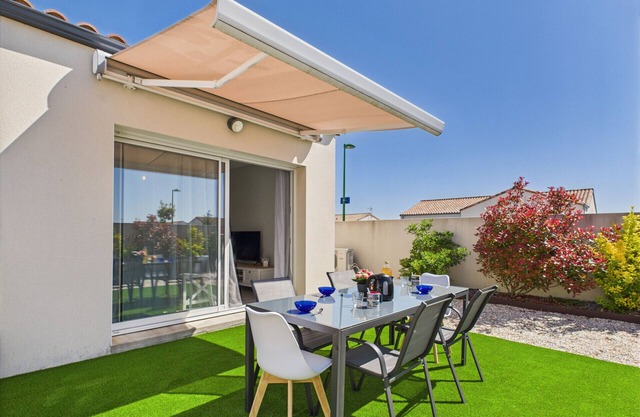Bonita casa para 6 con jardín
