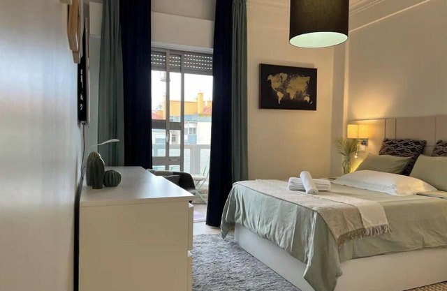 Private bathroom in apartment shared with other guests