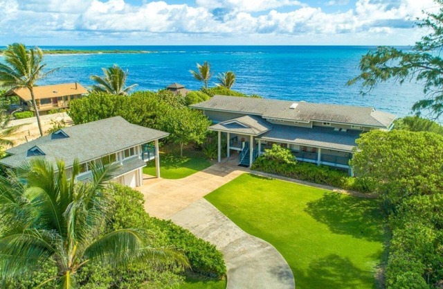 Propiedad de lujo frente al mar privado en Kahuku North Shore!
