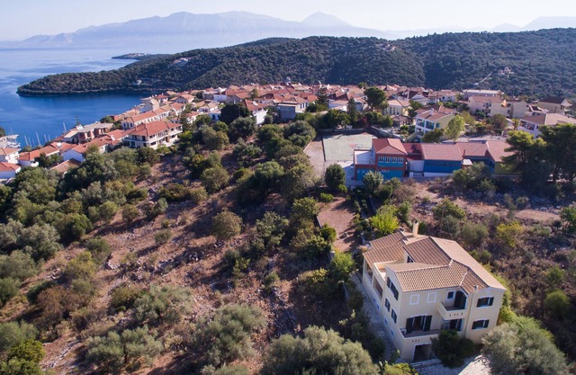 Villa privada con vistas al mar en la isla de Meganisi