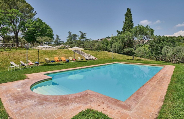 Estupenda casa de vacaciones privada con WIFI, A/C, piscina privada, TV, patio, cerca de Perugia