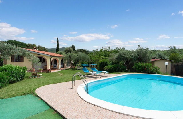 Casa de vacaciones privada con A/C, piscina privada, WIFI, TV, patio, vista panorámica