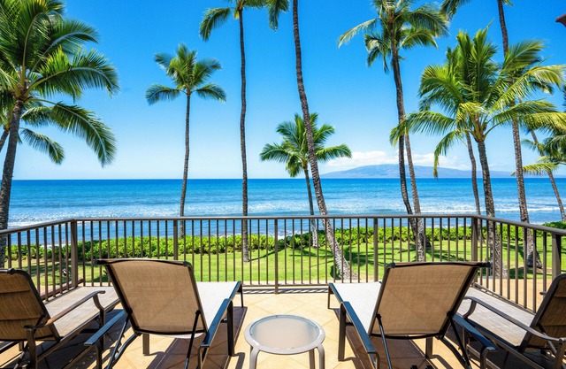 Puamana Retreat by Gather: Oceanfront 3BR w/ Lanai & Resort Amenities in Lahain