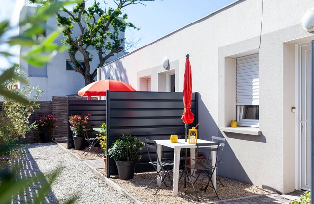 Casa tranquila a 500 m del mar cerca de La Baule para familias de 1 a 4 personas