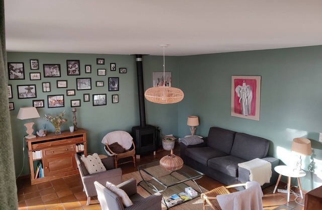 Casa tranquila cerca de la playa, jardín, wifi, mascotas bajo petición