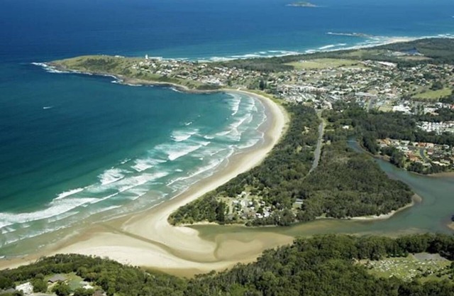 Golden Cane Couples Retreat - Privacidad frente al mar en Woolgoolga, Coffs Harbour